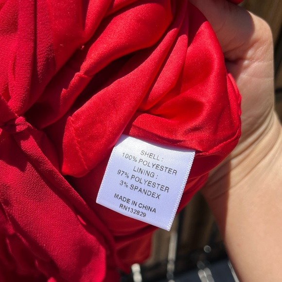 MAJORELLE Gerald Mini Dress in Red - Picture 6 of 8